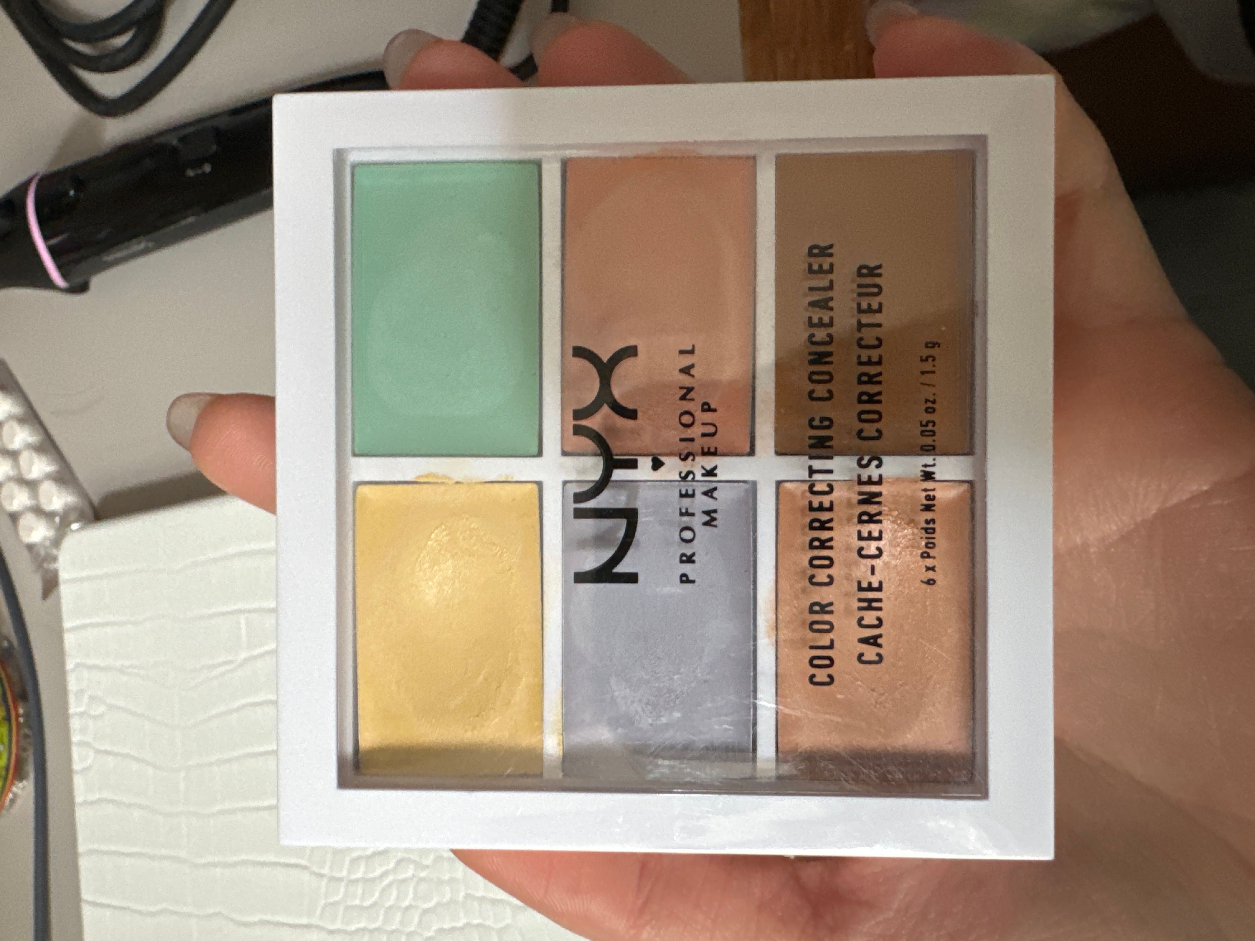 NYX 完美無暇六色遮瑕盤 真實評價/實測照片 bytsu************com 1