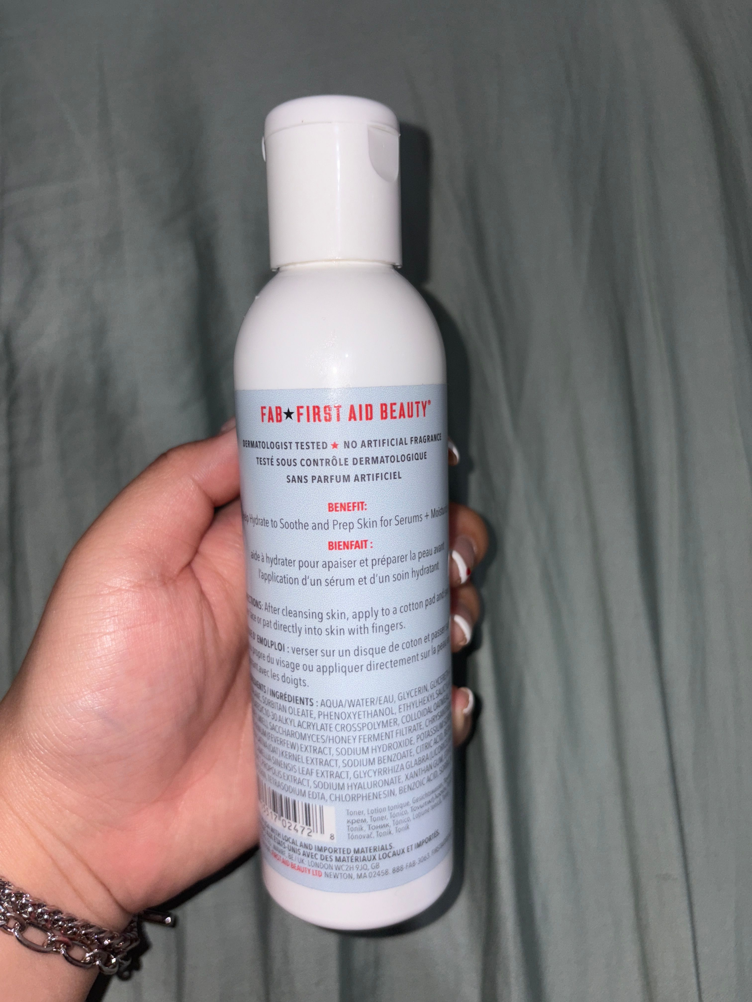 First Aid Beauty 強效修復燕麥舒緩爽膚水 Ultra Repair Wild Oat Hydrating Toner 真實評價/實測照片 byWon****nna 1