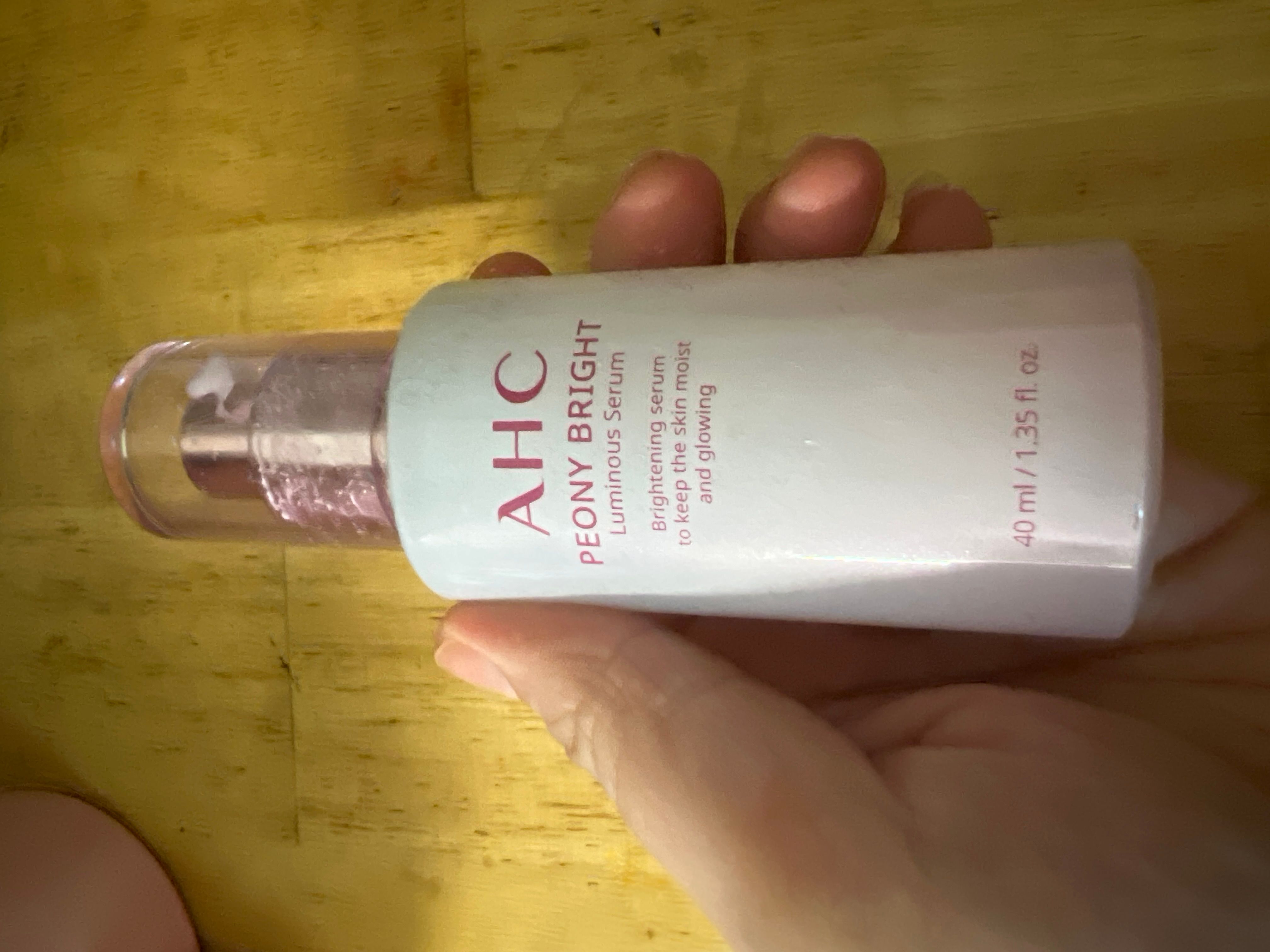 AHC 無瑕煥白淡斑精華乳 真實評價/實測照片 bytsz*************con 1