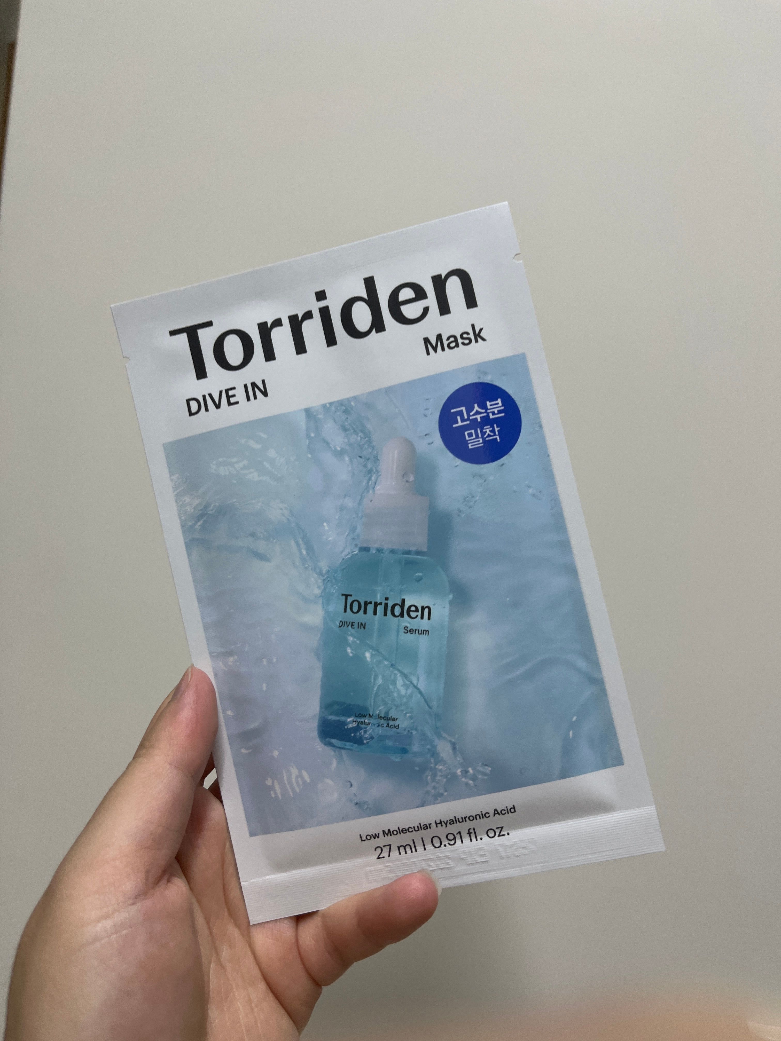 Torriden 低分子透明質酸深層保濕面膜 真實評價/實測照片 byQIN****ING 1