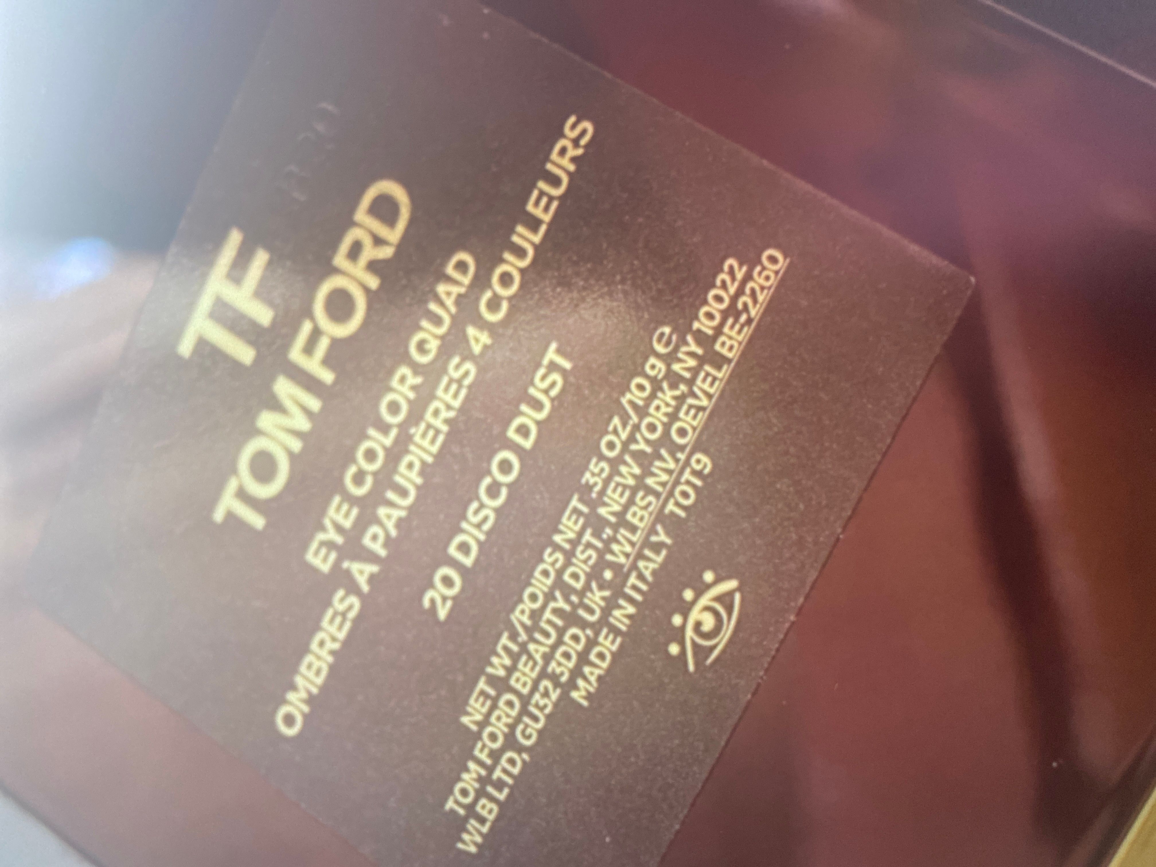 Tom Ford 幻魅眼影盤 Disco Dust Eye Colour Quad 真實評價/實測照片 bykit*****************com 1