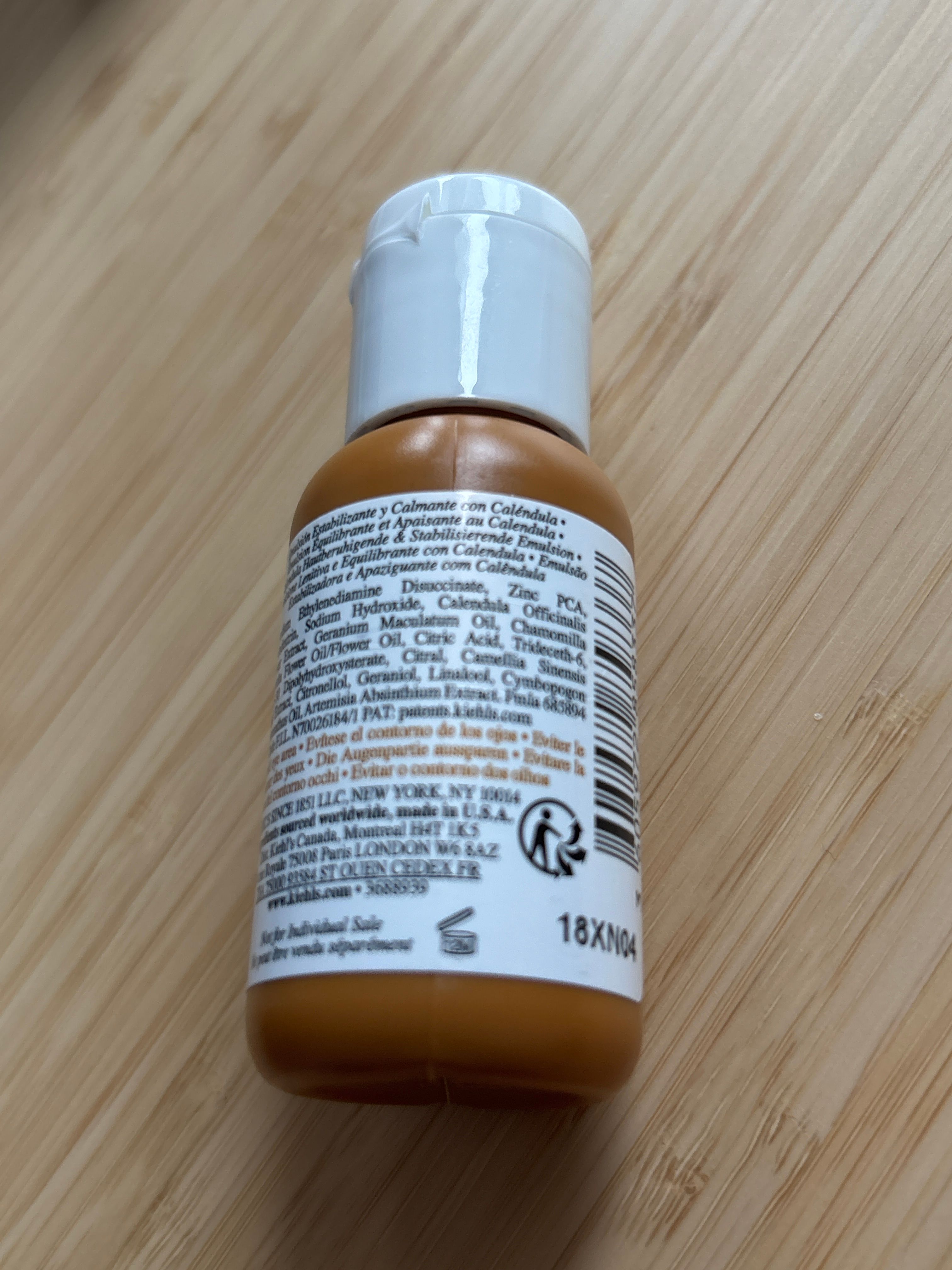 Kiehl's 金盞花舒緩平衡乳液 真實評價/實測照片 byC**. 2