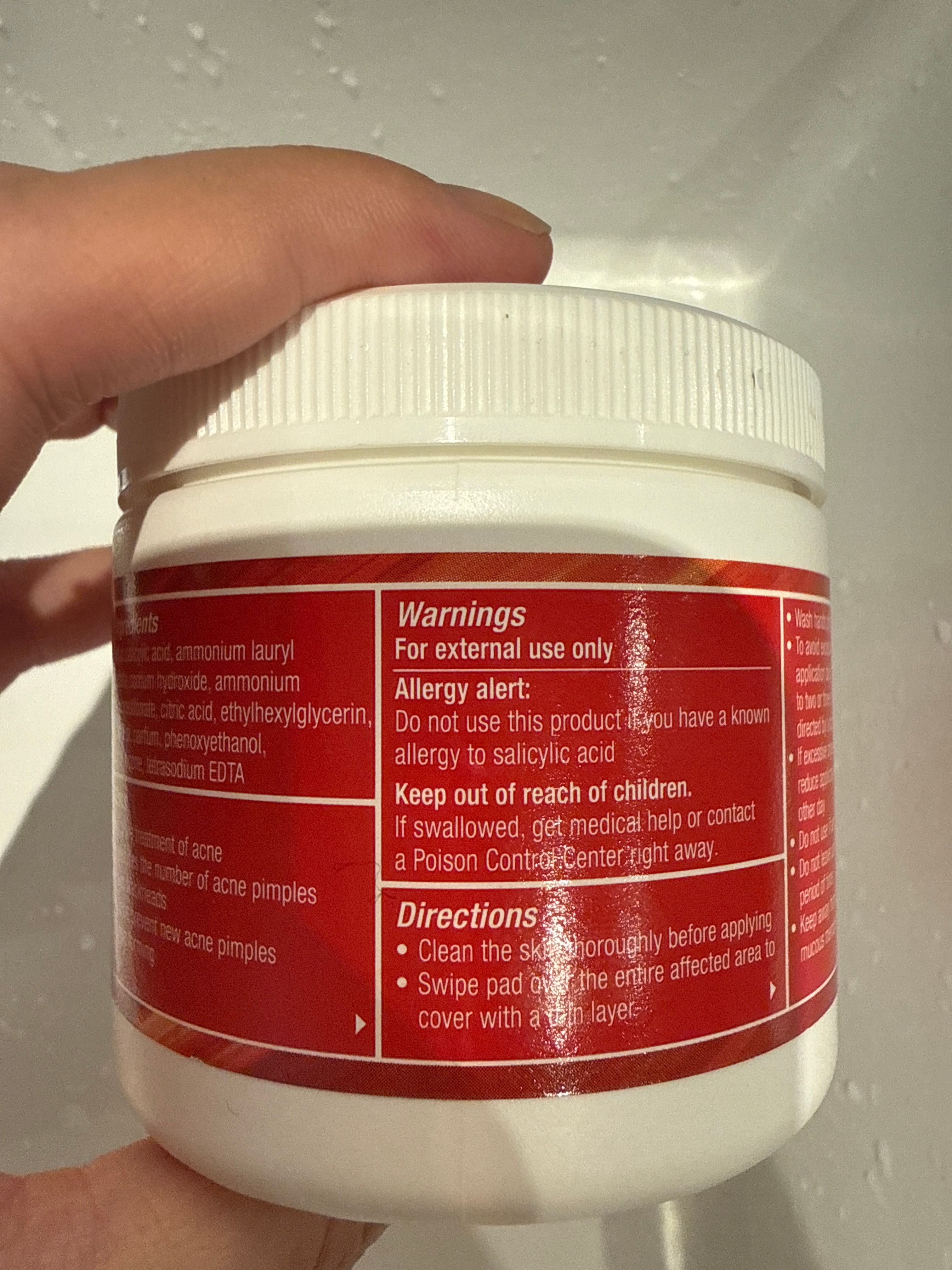 Stridex 2%水楊酸棉片 真實評價/實測照片 bywi**ie 1