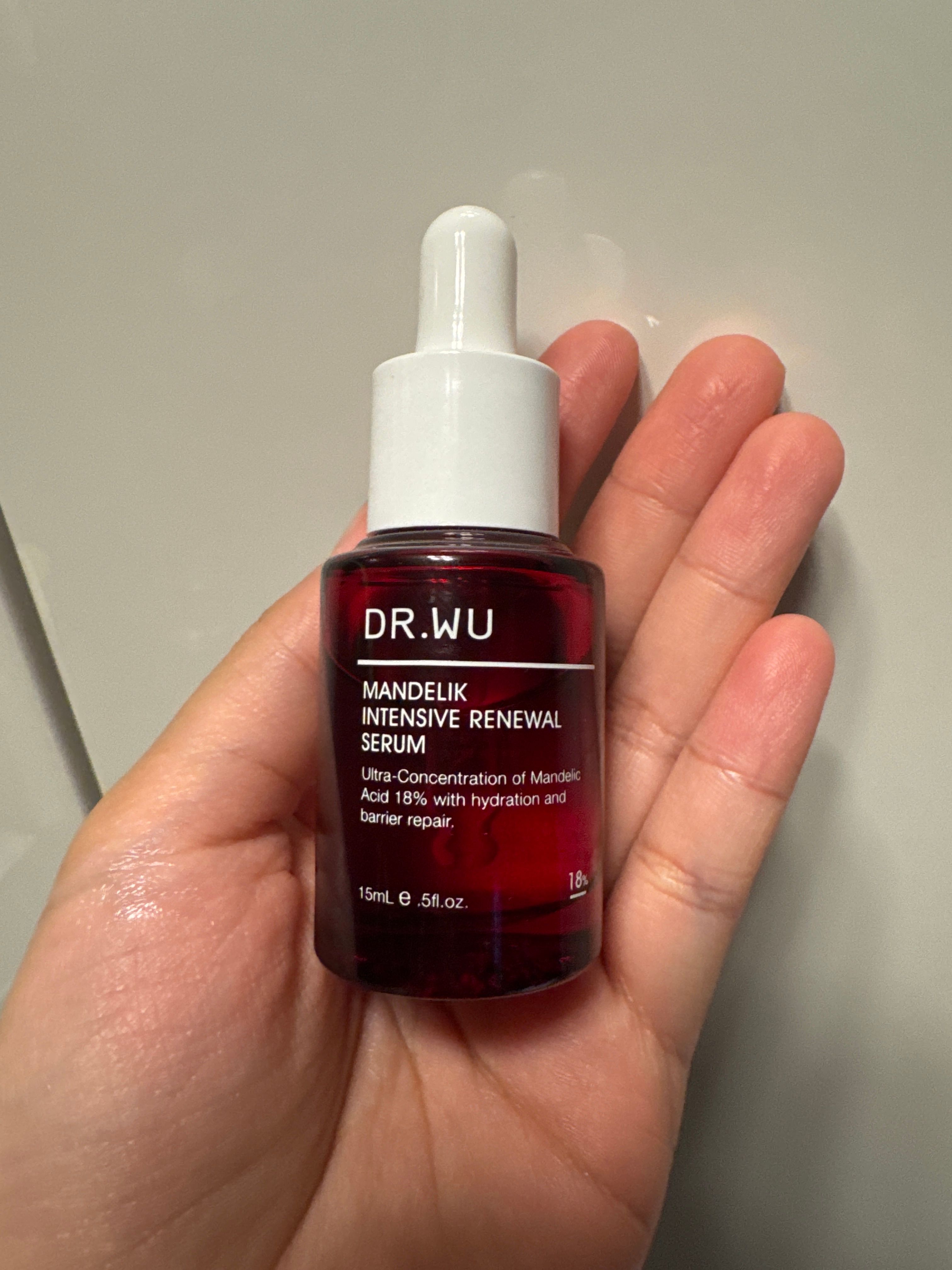DR.WU 杏仁酸亮白煥膚精華18% 真實評價/實測照片 byChi****ing 2