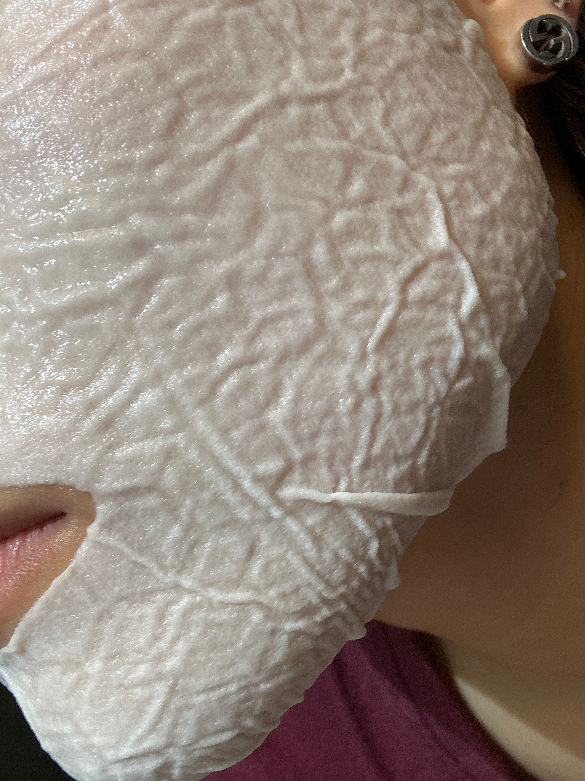 Olay 水感透白光曜鑽紋彈力面膜 真實評價/實測照片 bycr***al 1