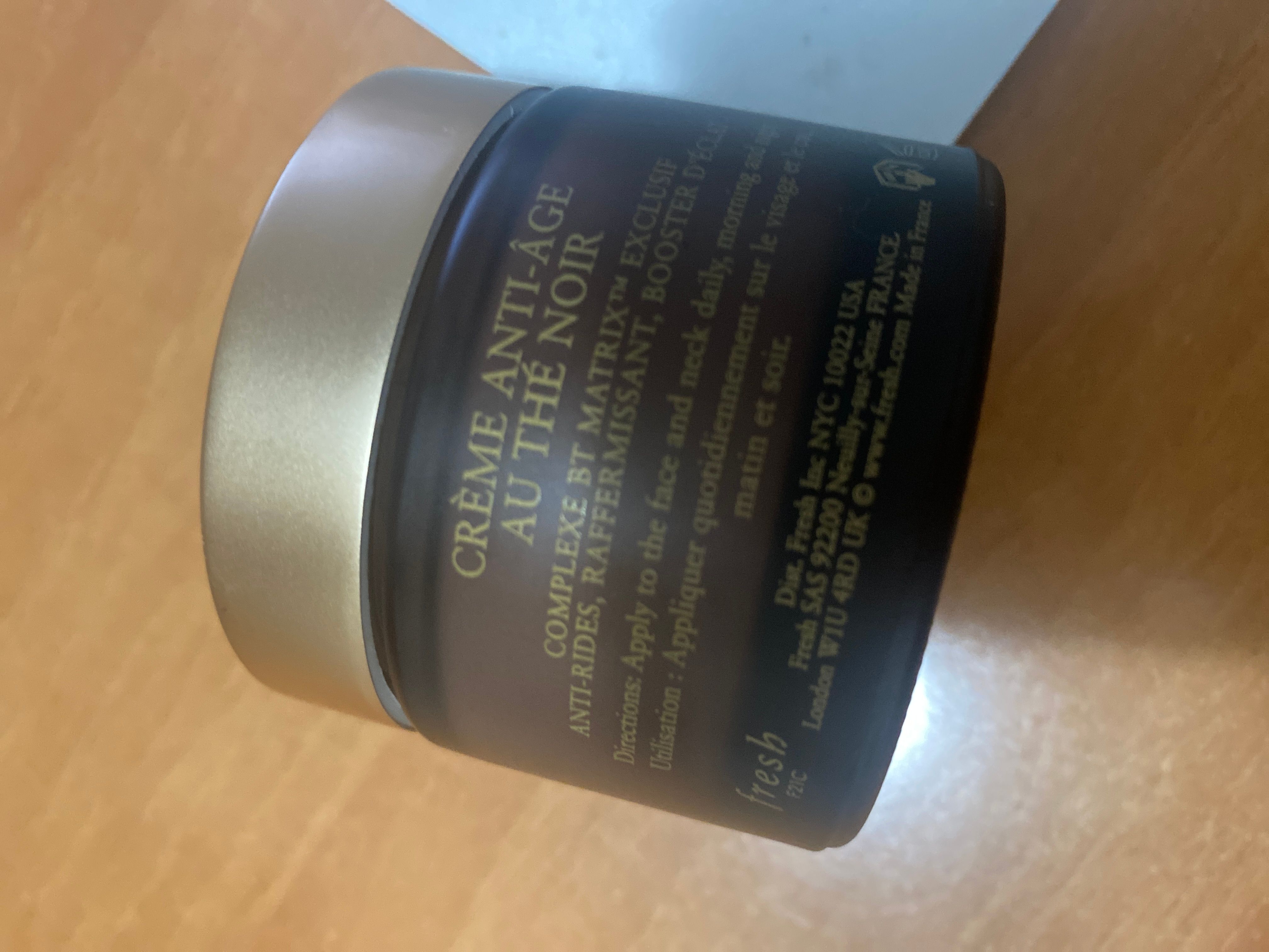 Fresh 紅茶緊緻塑顏面霜 真實評價/實測照片 byj***y 1