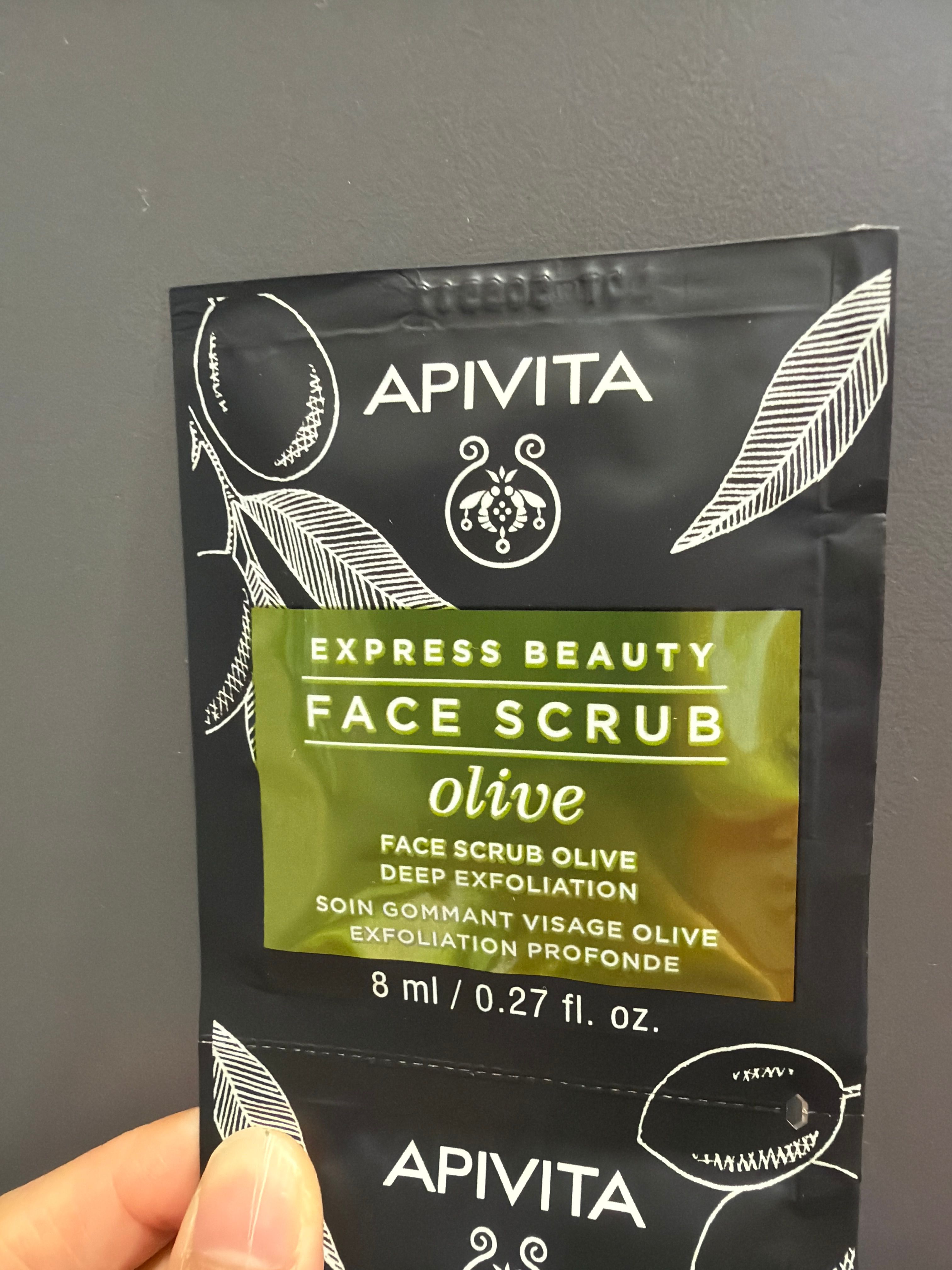 Apivita 橄欖深層磨砂霜 真實評價/實測照片 byK*i 1