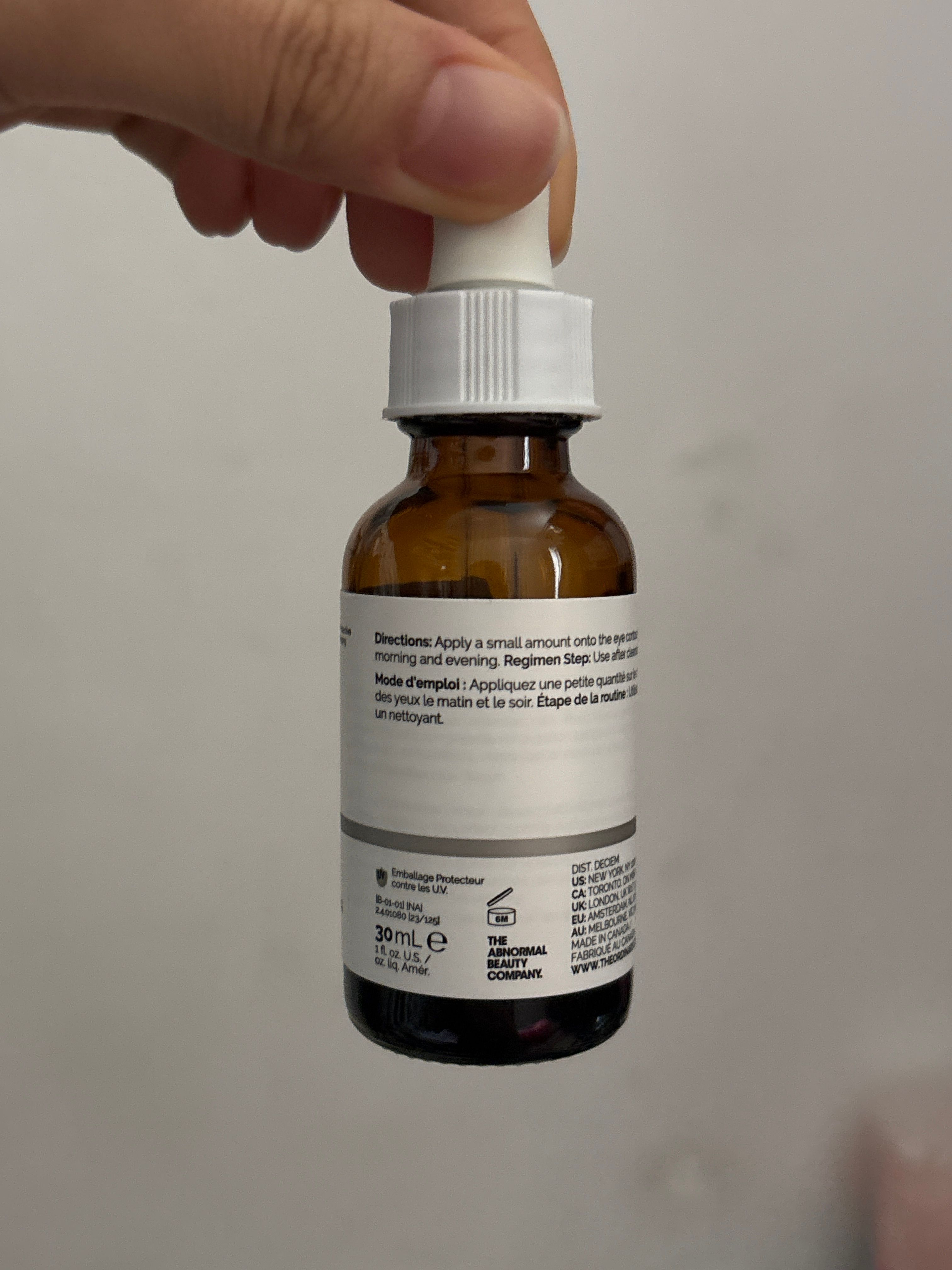 The Ordinary 咖啡因眼部去腫去黑色素精華 真實評價/用後感 byfan****************com 1 The Ordinary 咖啡因眼部去腫去黑色素精華 真實評價/實測照片 byfan****************com 1