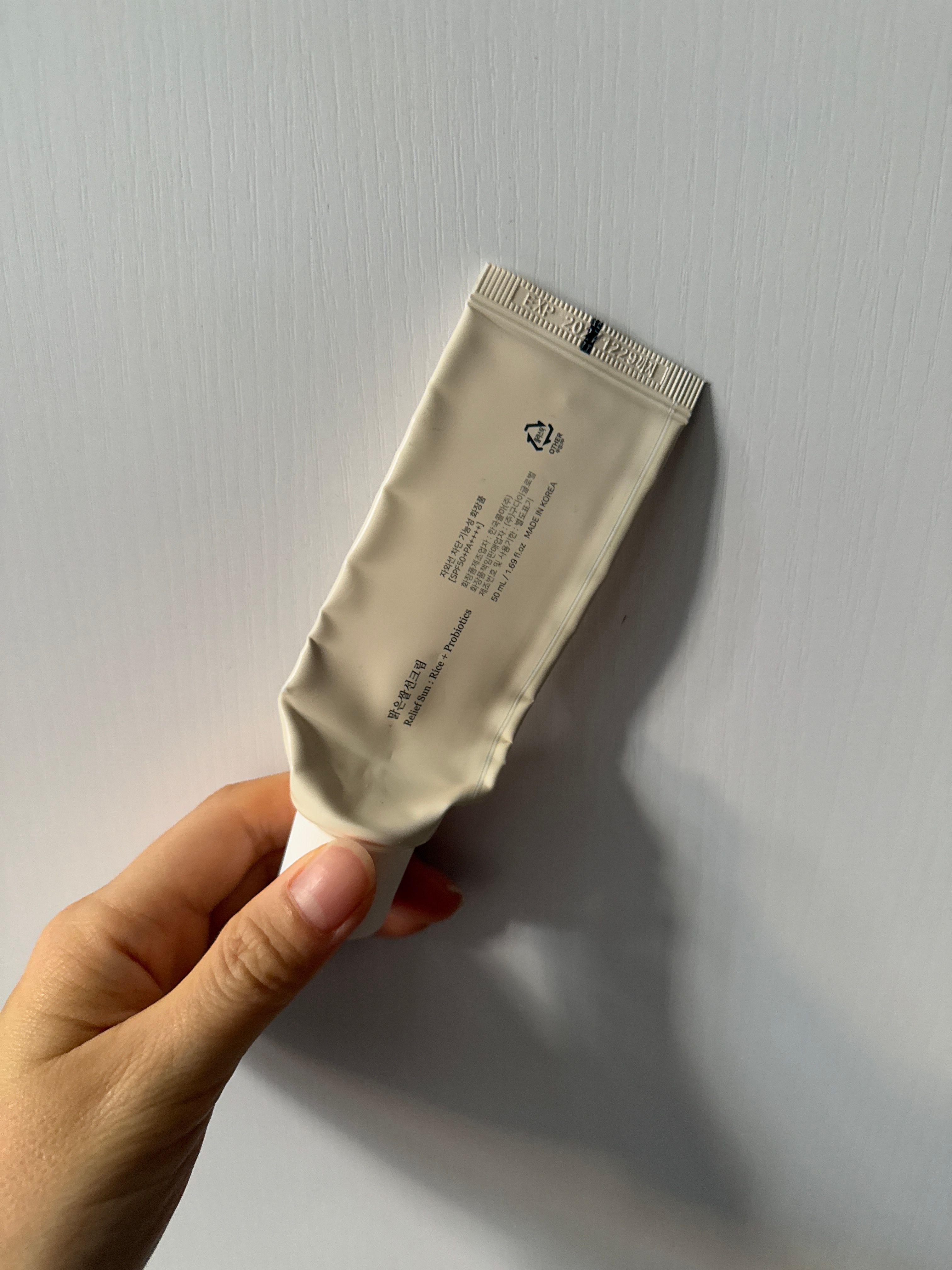 Beauty of Joseon 有機米糠益力菌防曬霜 真實評價/實測照片 byY**Y 1