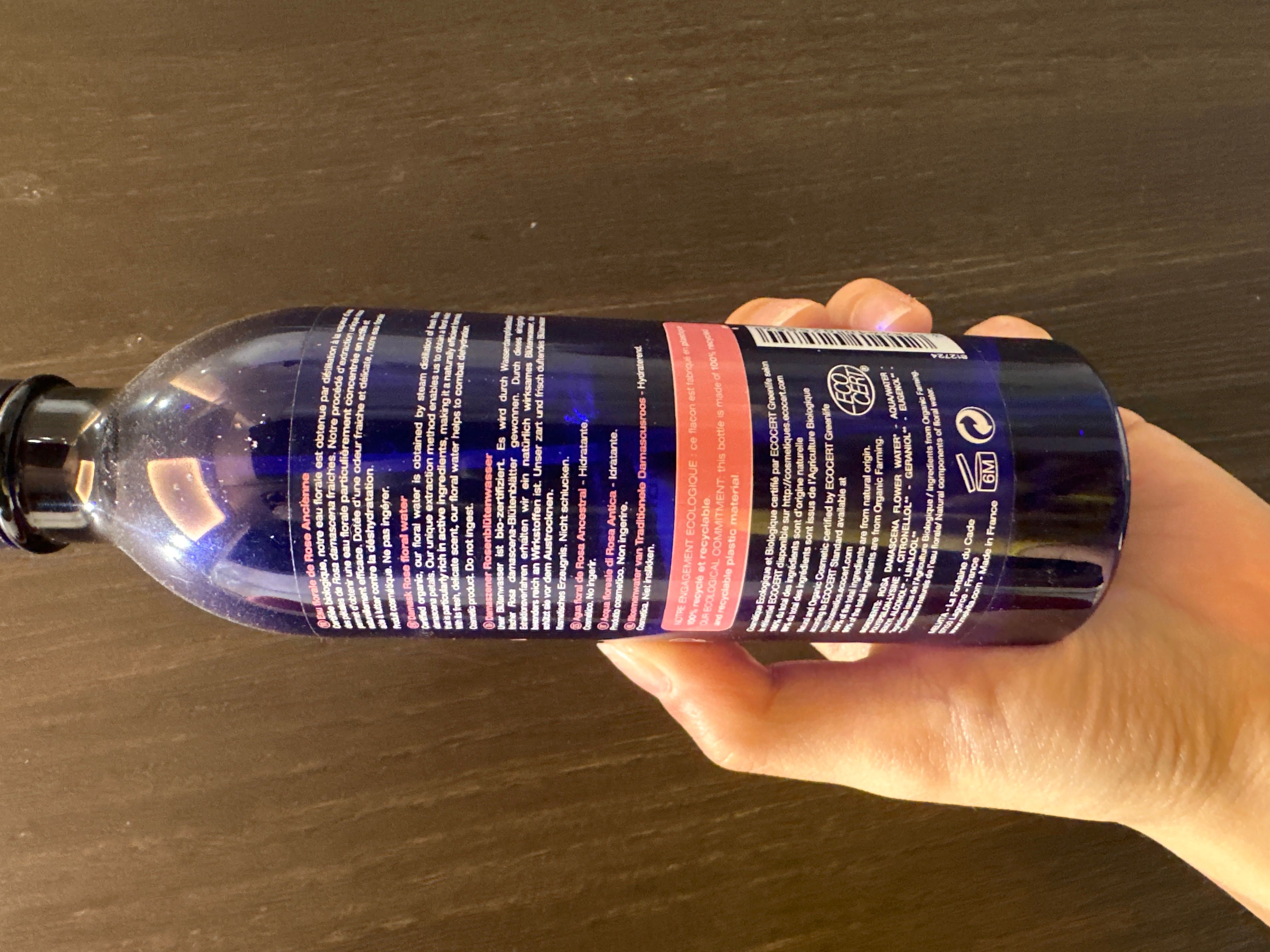 Melvita 有機大馬士革玫瑰花水 真實評價/實測照片 bycr***al 1