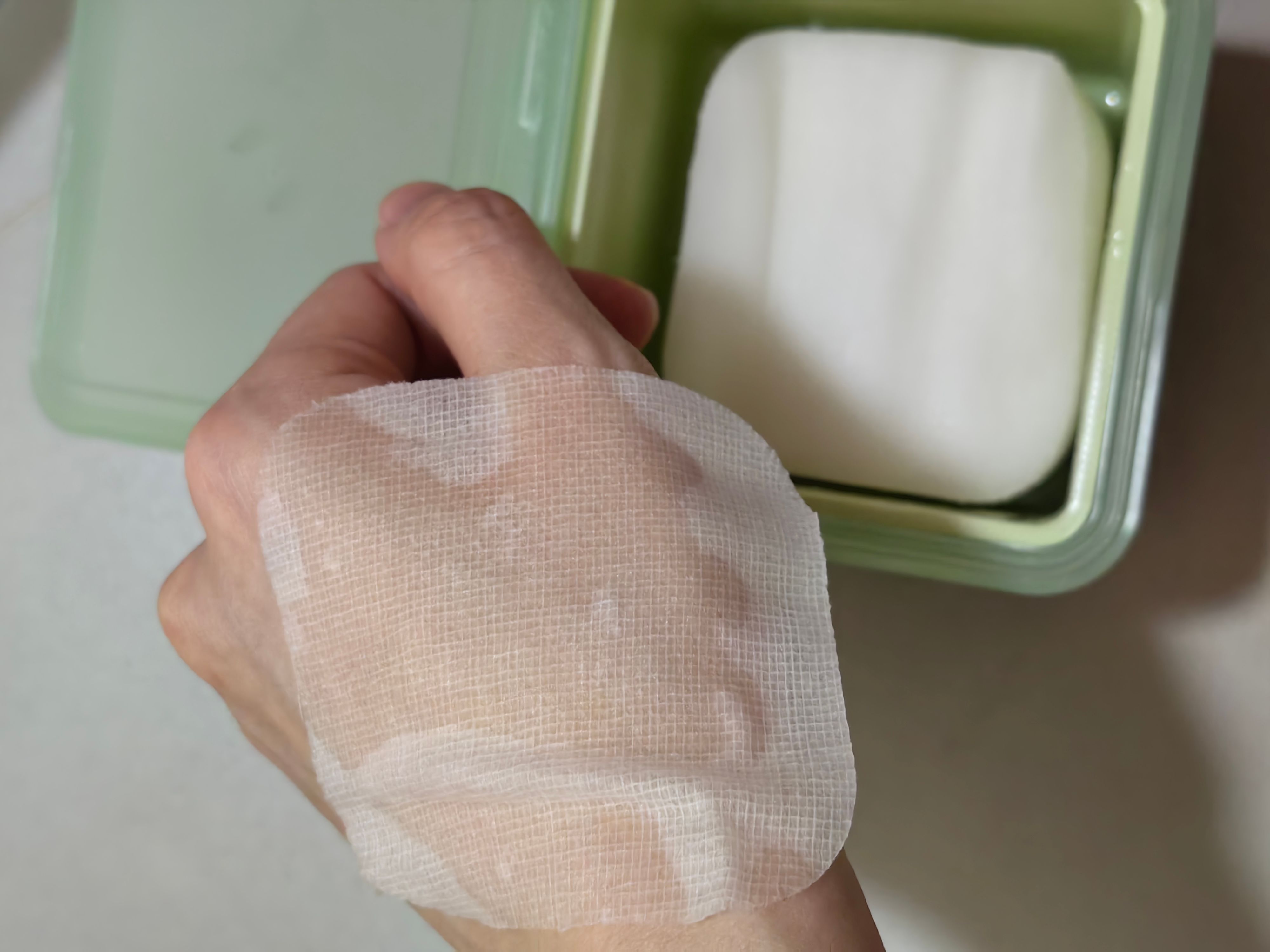 Mediheal 茶樹舒緩鎮定保濕柔膚棉片(茶樹維穩棉片) 真實評價/實測照片 byOli****ung 1