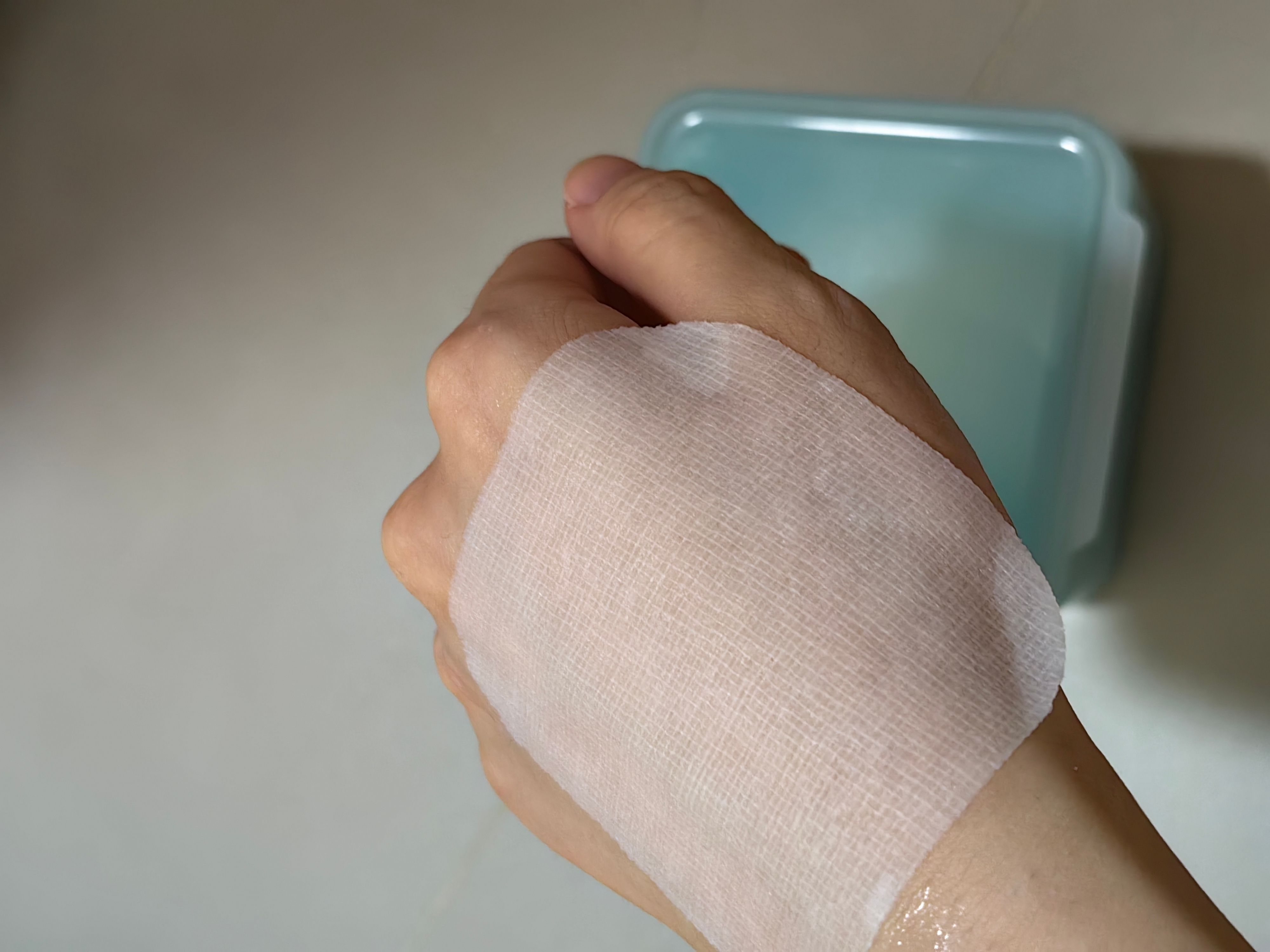 Mediheal 積雪草舒緩淡印護理棉片 真實評價/實測照片 byOli****ung 1