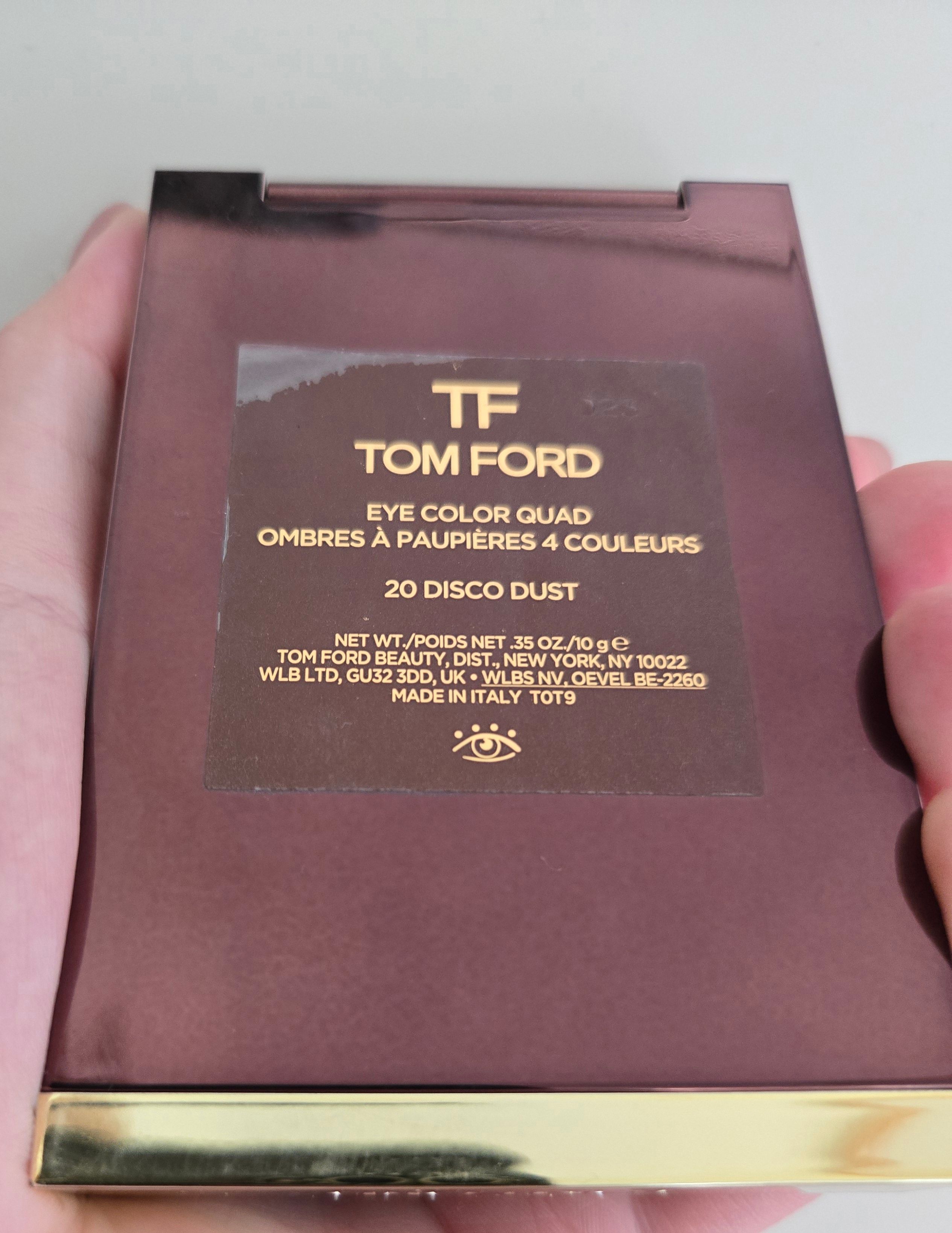 Tom Ford 幻魅眼影盤 Disco Dust Eye Colour Quad 真實評價/實測照片 byK**y 1
