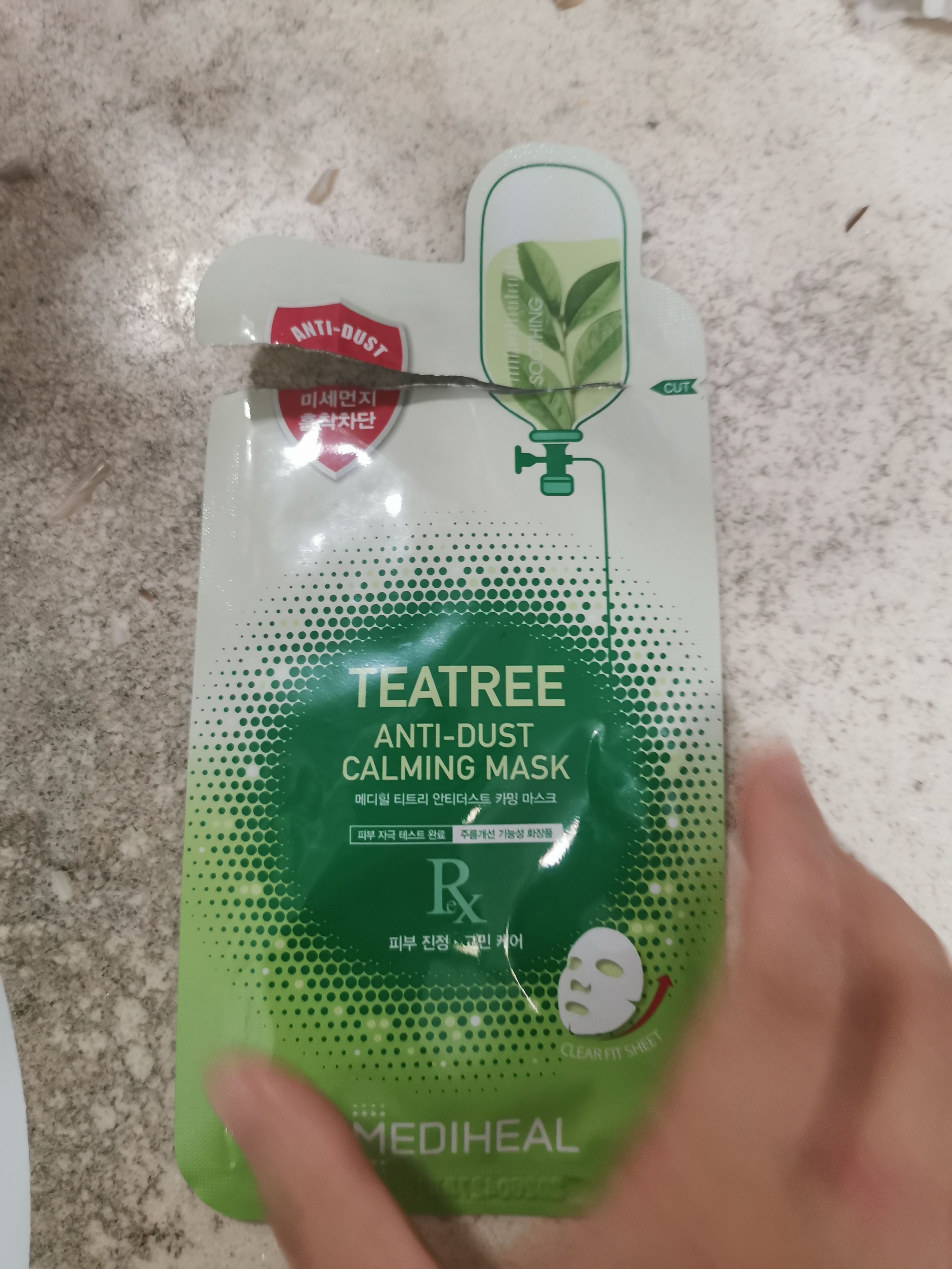 Mediheal 茶樹舒緩護理保濕導入精華面膜 真實評價/實測照片 bysoc**************com 1