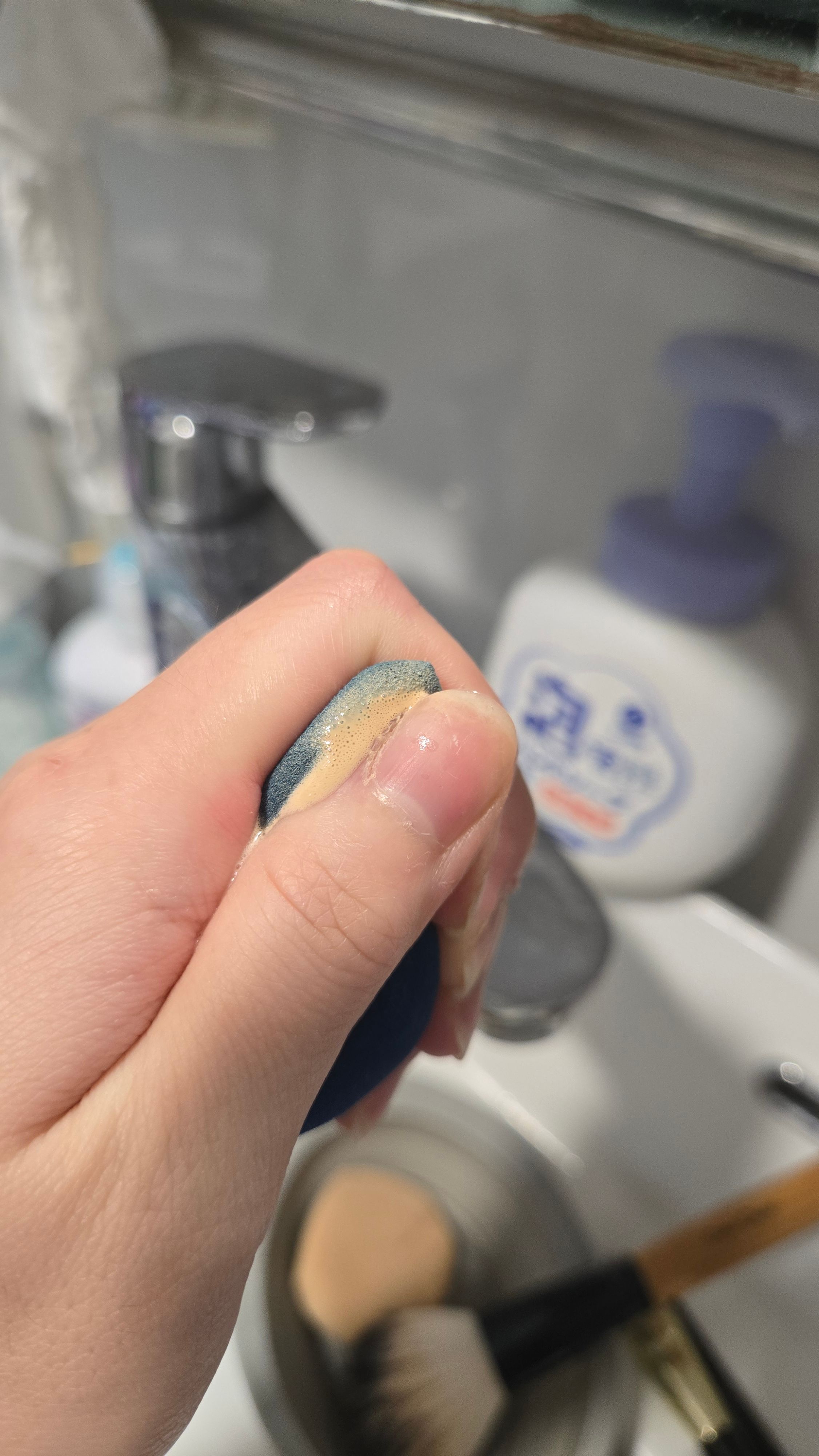 Matsukiyo 松本清 粉撲 化妝刷清潔劑 真實評價/實測照片 byEd**Be 2