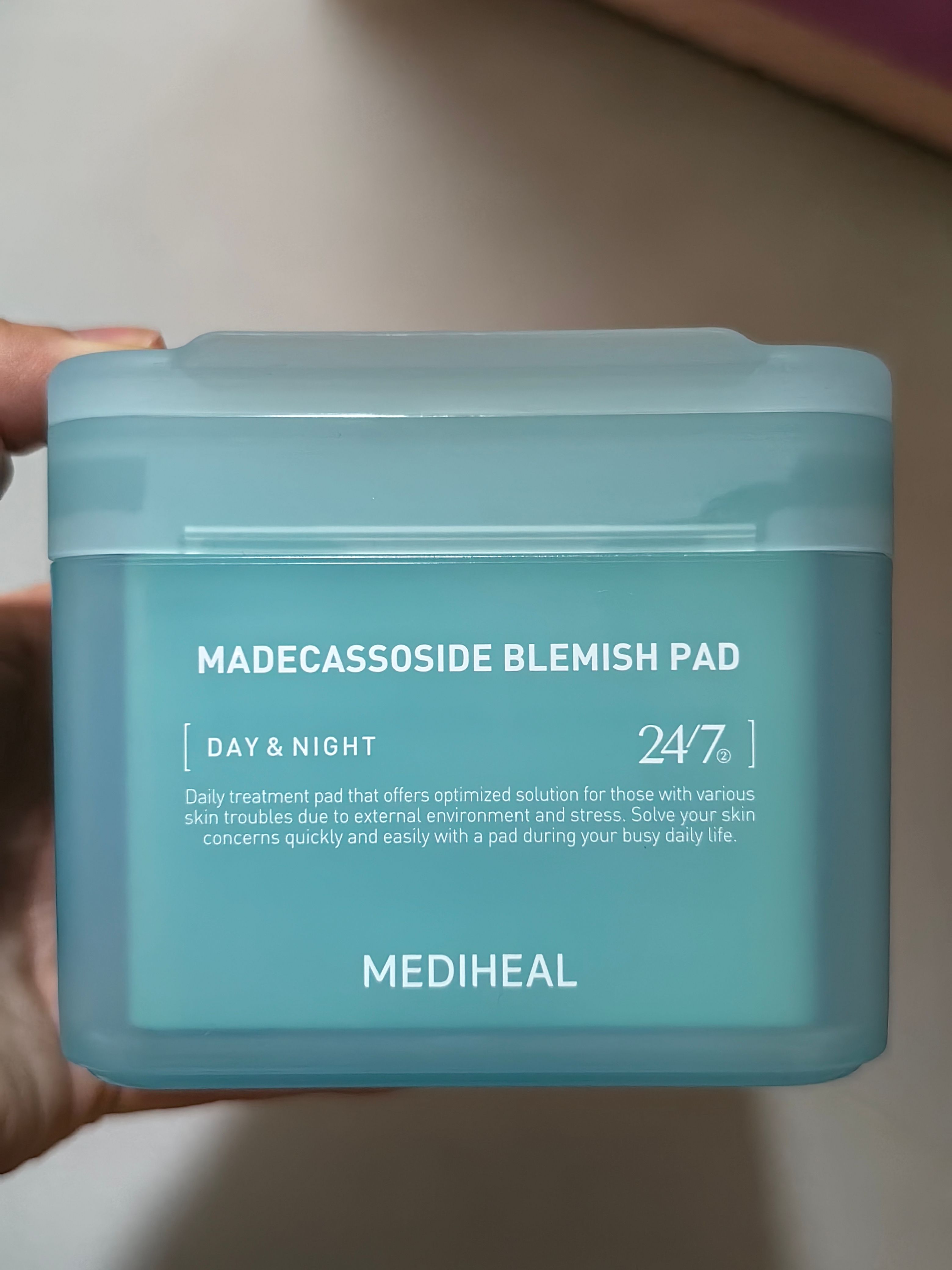 Mediheal 積雪草舒緩淡印護理棉片 真實評價/實測照片 byOli****ung 2