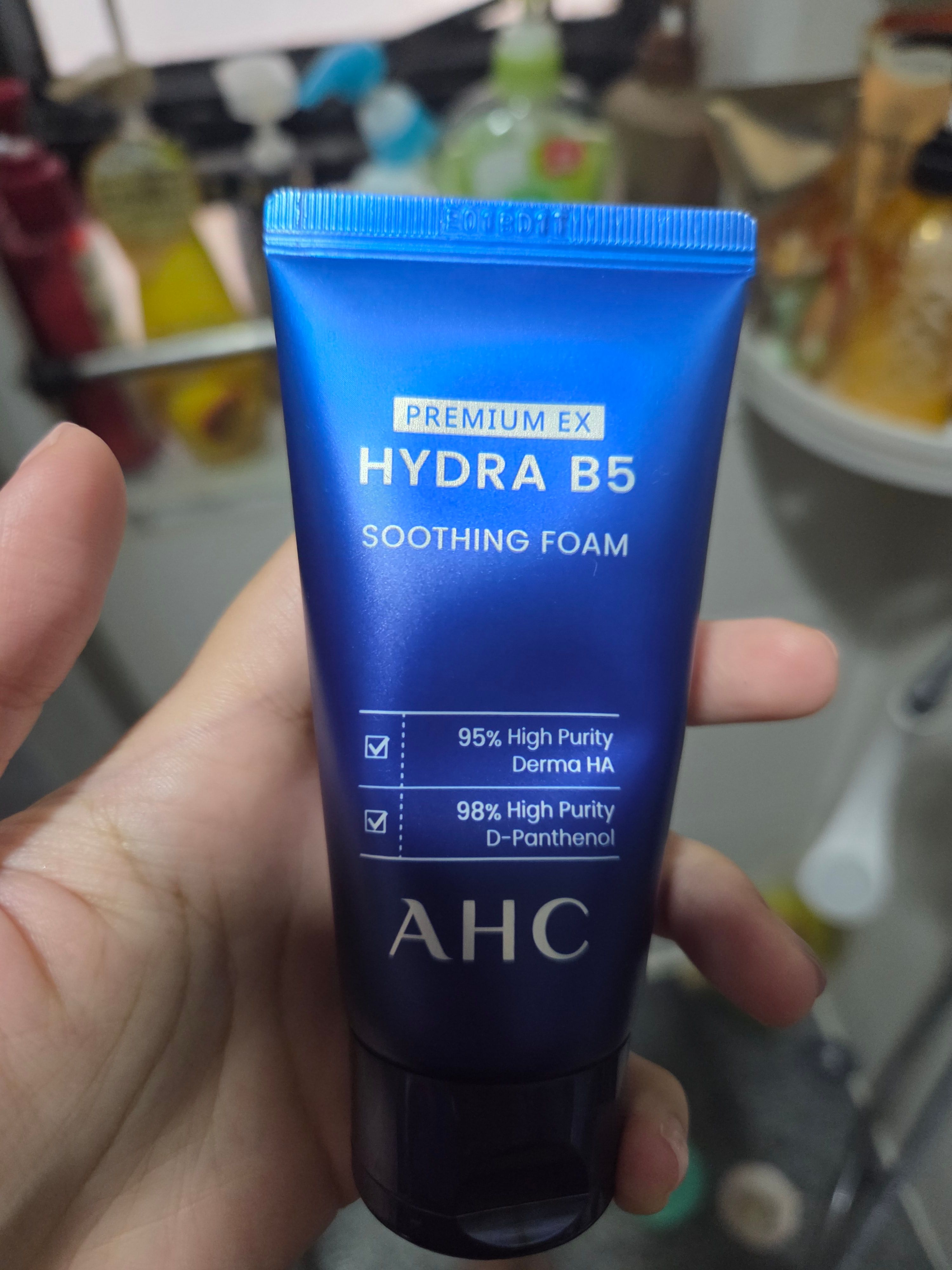 AHC Hydra B5 高效水合舒緩保濕洗面乳 真實評價/實測照片 byky** C 2