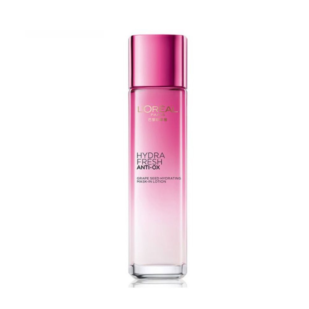 L'Oreal 水清新葡萄籽面膜精華水 Hydrafresh Anti-ox Grape Seed Hydrating Mask-in- Lotion
