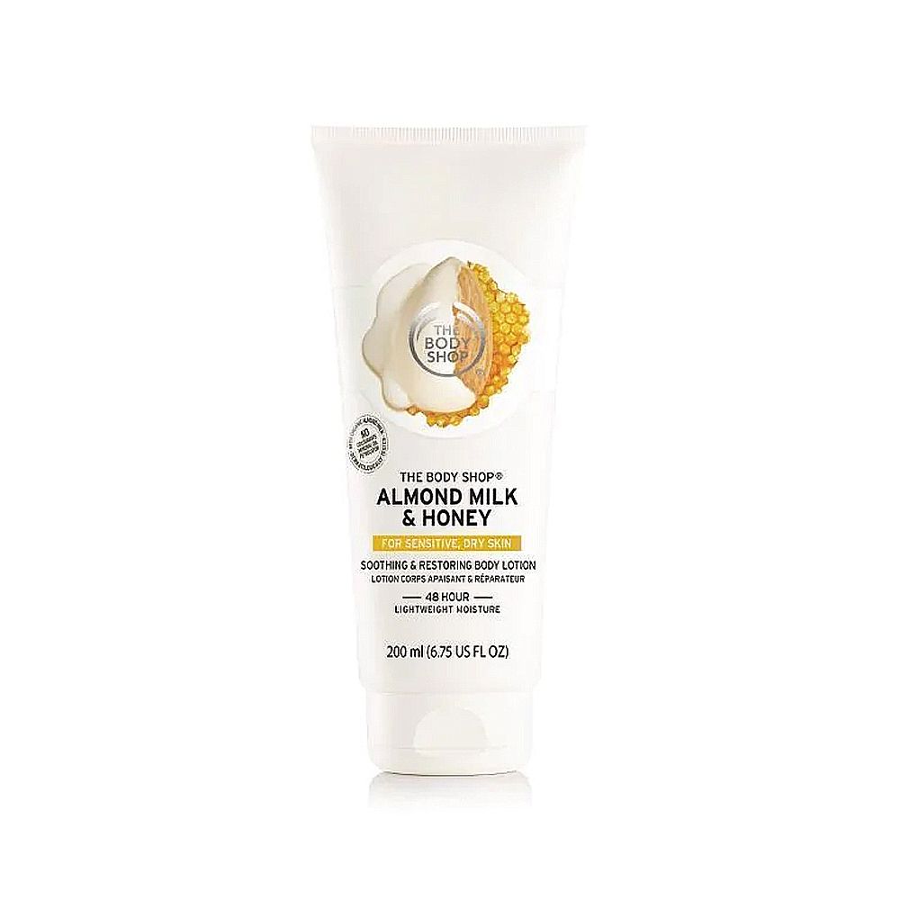 The Body Shop 杏仁奶蜂蜜身體潤膚露 Almond Milk & Honey Soothing & Restoring Body Lotion